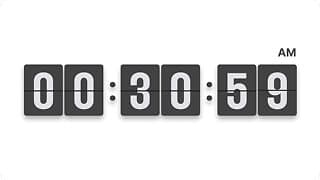 Flip Clock Screensaver