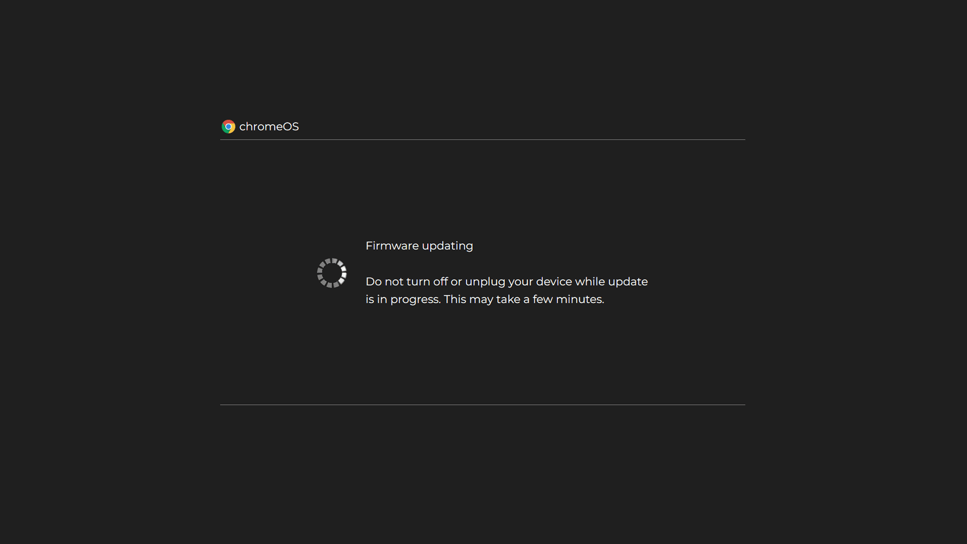 Actualización Falsa de ChromeOS